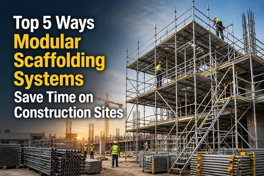 Top 5 Ways Modular Scaffolding Systems Save Time on Construction Sites