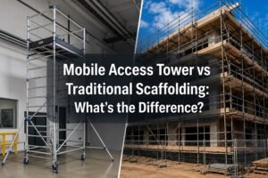 Mobile Access Tower vs Traditional Scaffolding