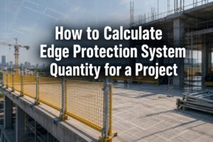 How to Calculate Edge Protection System Quantity for a Project