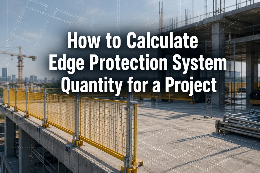 How to Calculate Edge Protection System Quantity for a Project