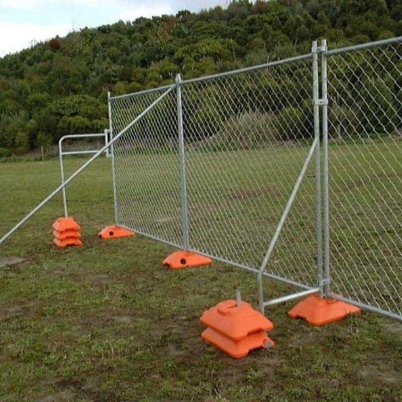 Temp-Chain Link fence